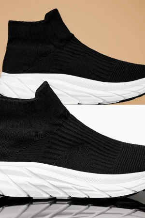 Men Running Walking sock Shoes winter boots Casual Sneakers plush warm shoes Sport shoes Lightweight Men Sneakers Casual Shoes